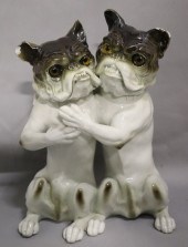 DRESDEN PORCELAIN GROUPING OF