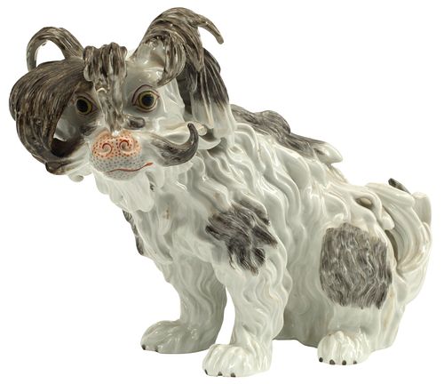 DRESDEN PORCELAIN MODEL OF A