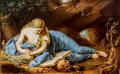 DRESDEN PORCELAIN PLAQUE OF 'S