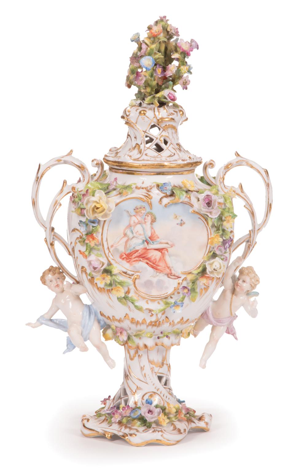 DRESDEN PORCELAIN POTPOURRI
