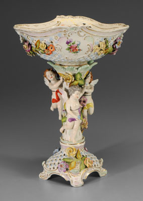 Dresden porcelain tazza,