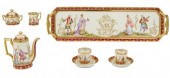 DRESDEN PORCELAIN TETE A TETE