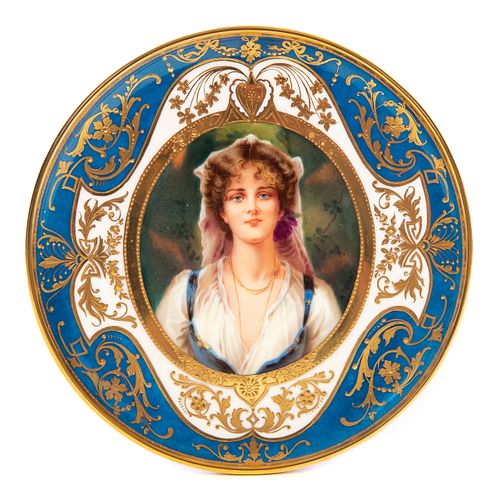 DRESDEN PORTRAIT PLATE