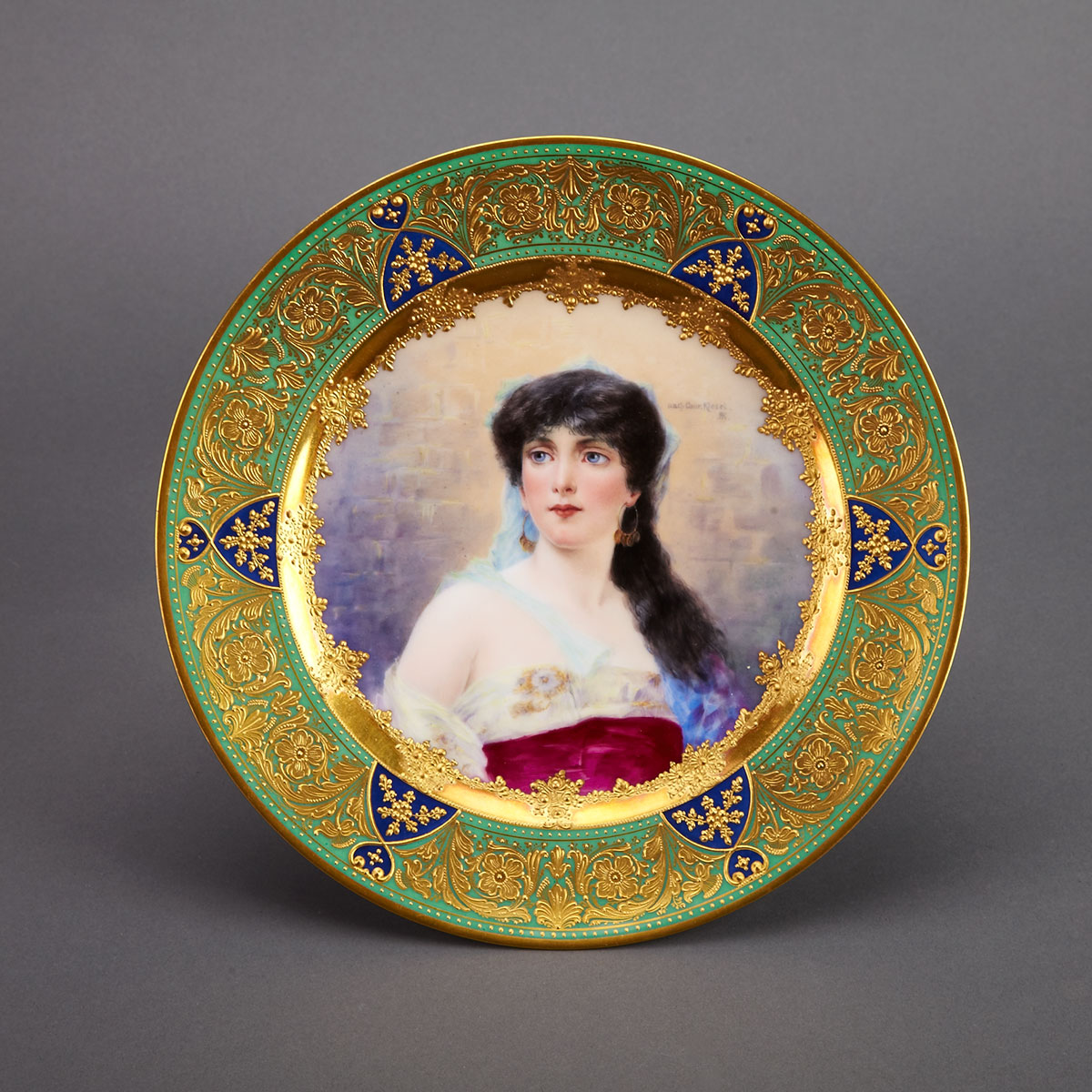 Dresden Portrait Plate