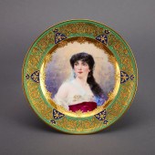 Dresden Portrait Plate ??~Orie