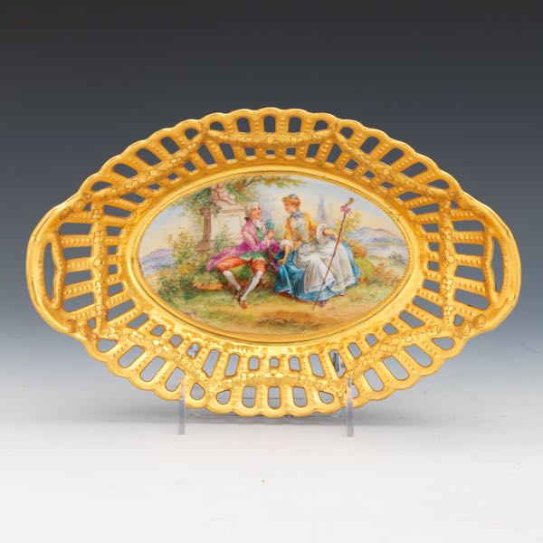 DRESDEN RETICULATED BASKET 2 ½"H