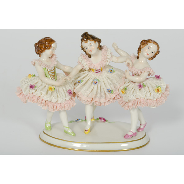 Dresden Style Figural Group