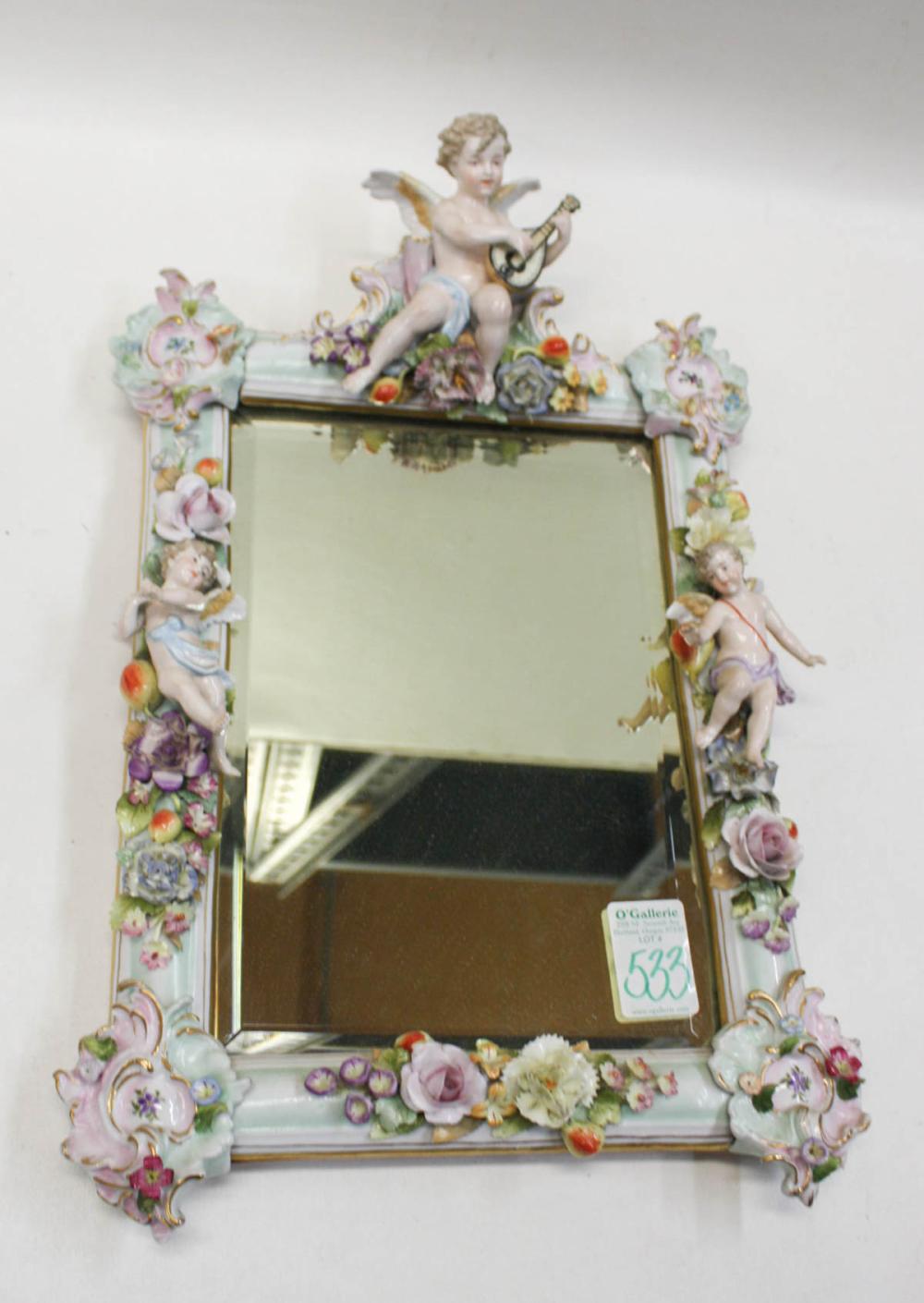 DRESDEN STYLE PORCELAIN WALL