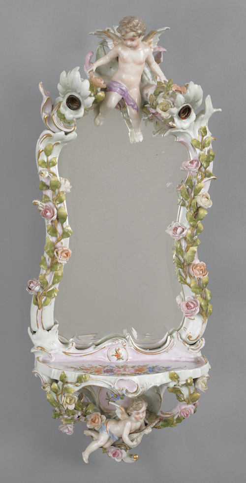 Dresden type porcelain dressing