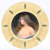 DRESDEN WAGNER PORCELAIN PORTR