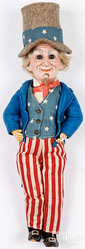 DRESSEL DOLL CO. UNCLE SAM BISQUE