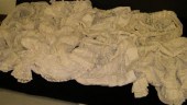 Dresses: Four white dresses in