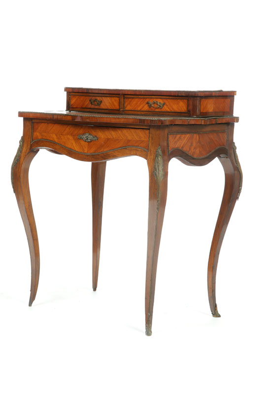 DRESSING TABLE. Flame grain