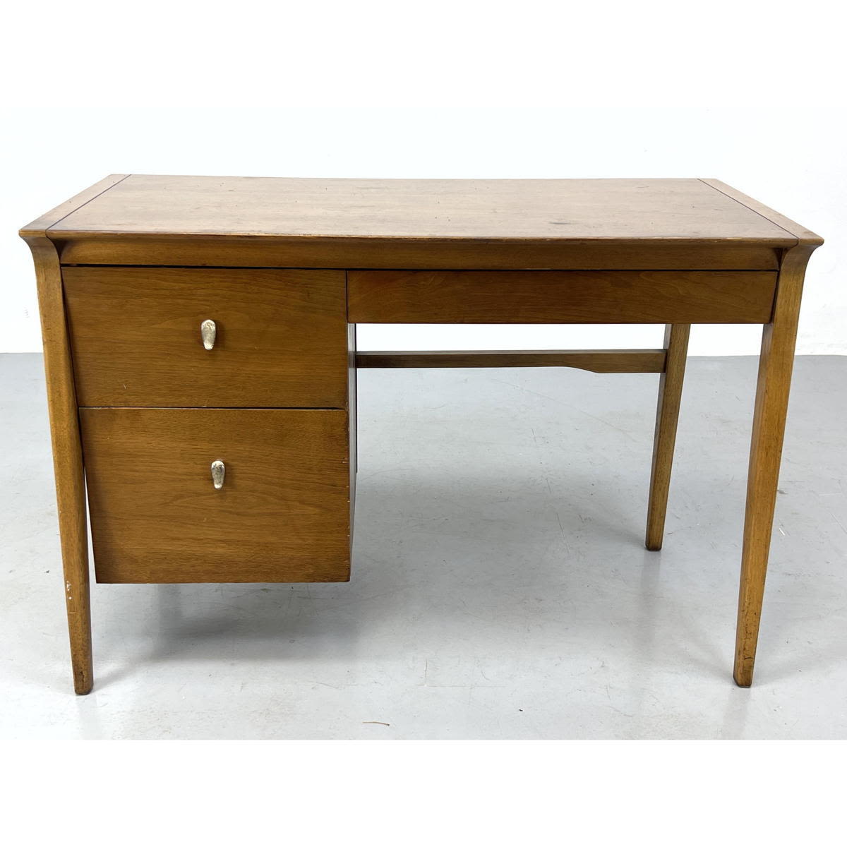DREXEL American Modern Walnut Desk.