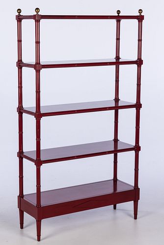 DREXEL FAUX BAMBOO PAINTED