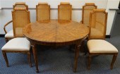 DREXEL FRUITWOOD OVAL EXTENSIO