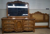 DREXEL FRUITWOOD QUEEN HEADBOA