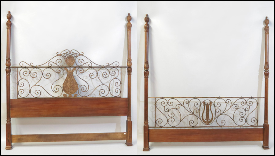 DREXEL HERITAGE FOUR-POST BED.