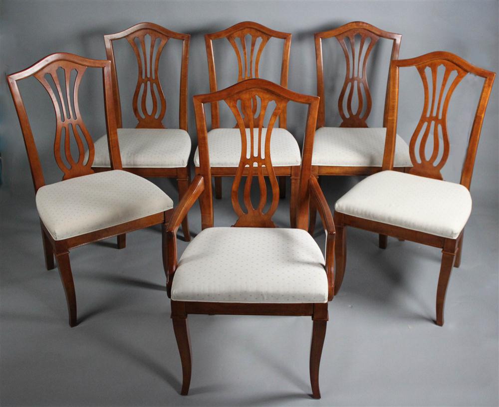 DREXEL HERITAGE SET OF SIX DINING
