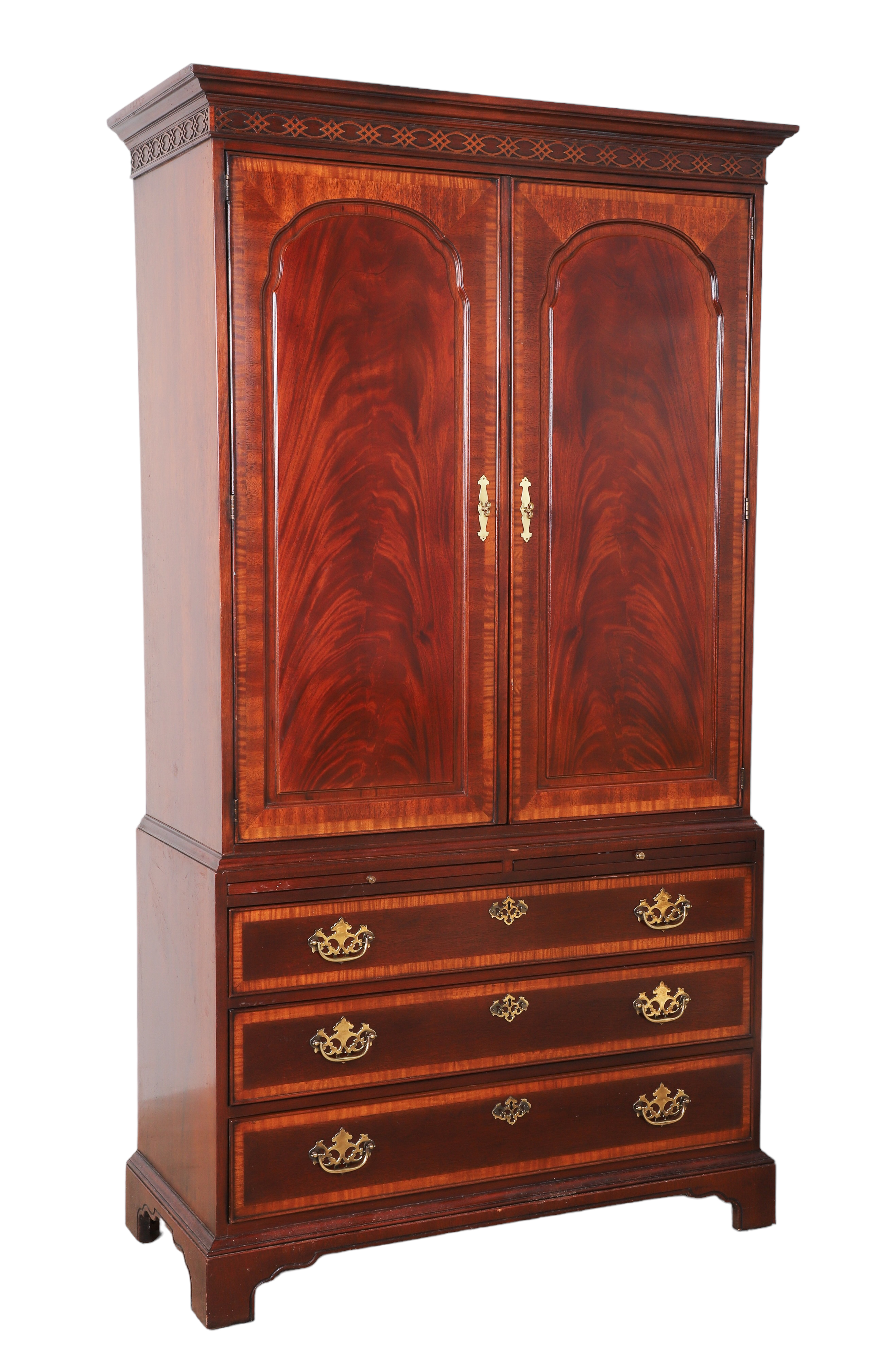Drexel mahogany 1-pc wardrobe,