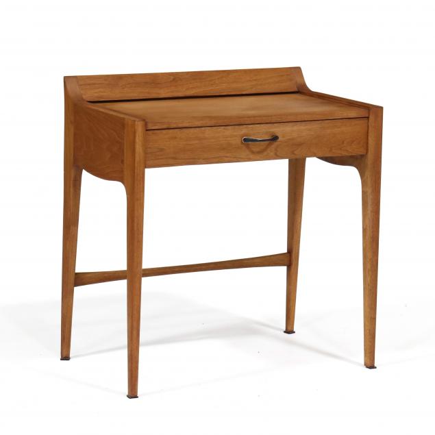 DREXEL, MID CENTURY WALNUT ONE