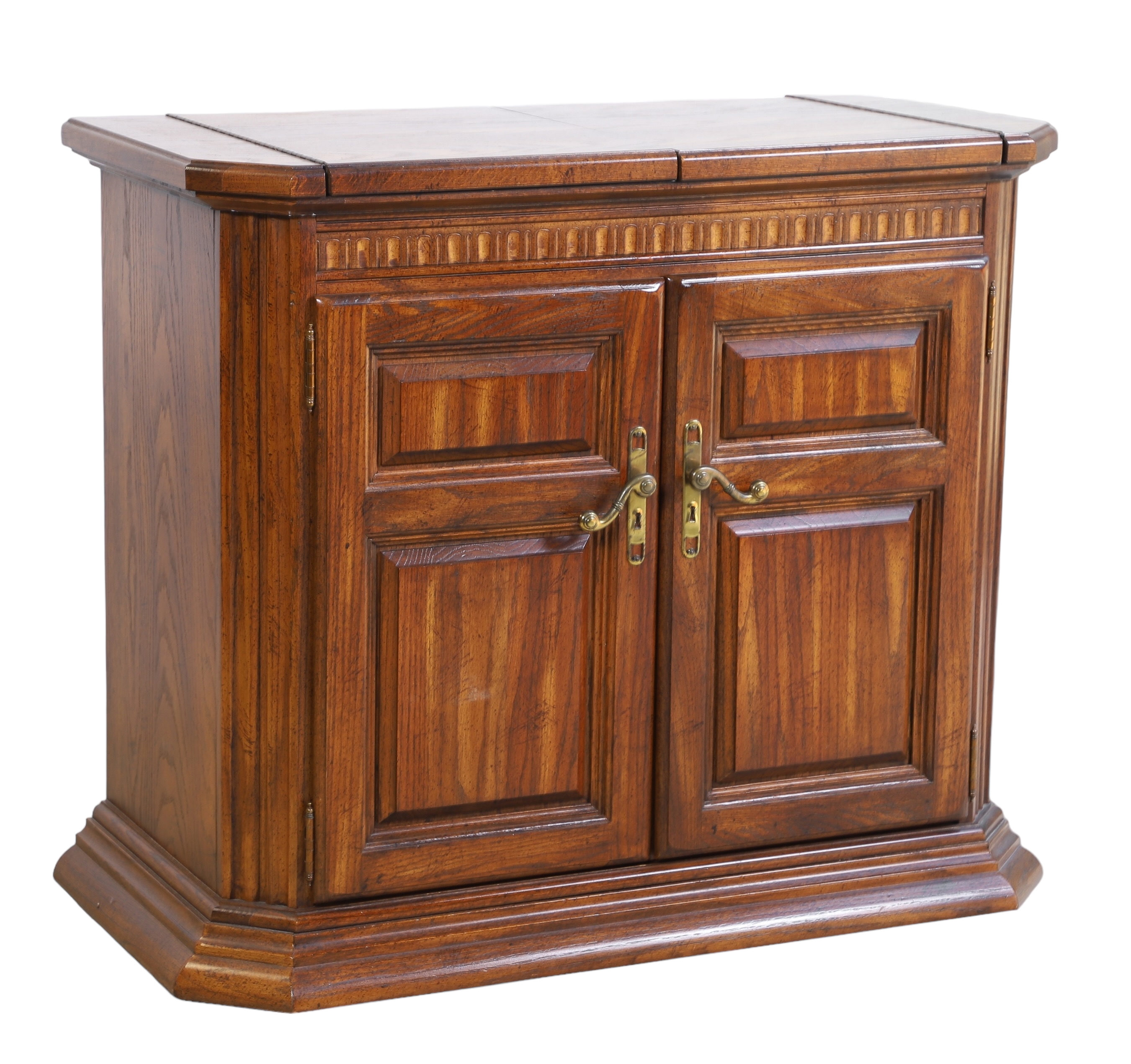 Drexel walnut buffet, flip top over