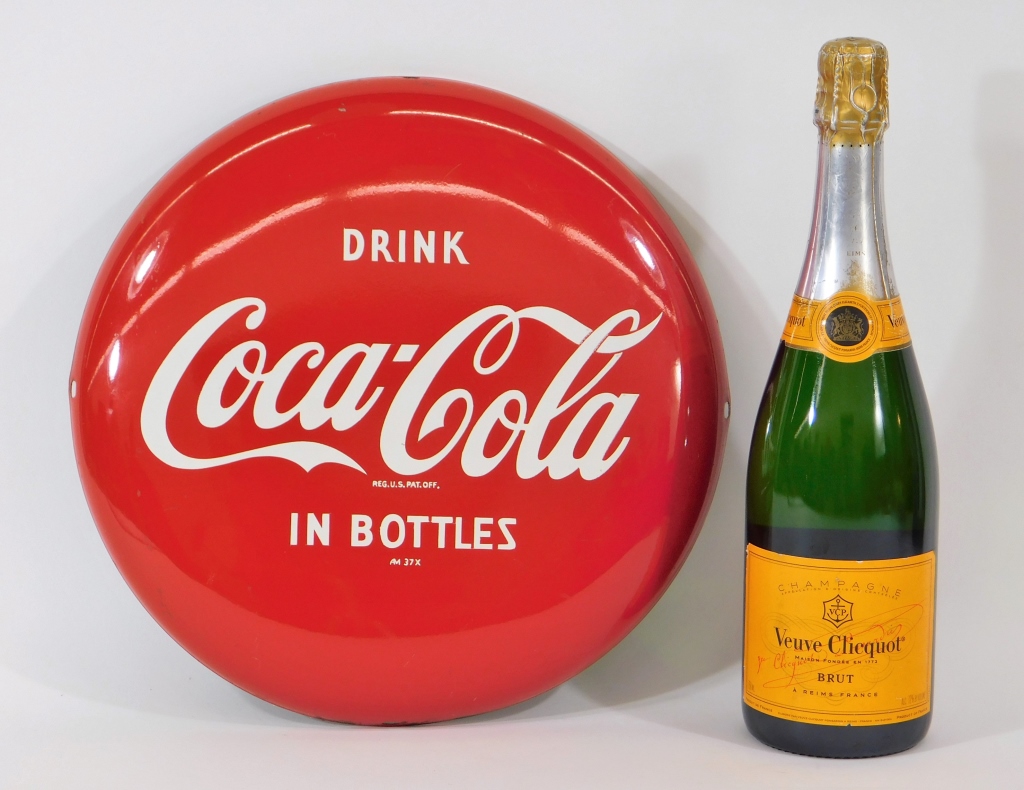 DRINK COCA-COLA IN BOTTLES BUTTON
