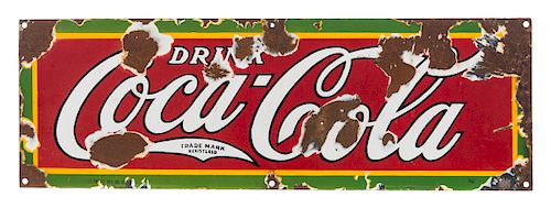 DRINK COCA COLA PORCELAIN