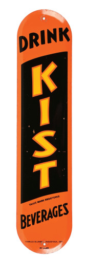 DRINK KIST BEVERAGES TIN DOOR
