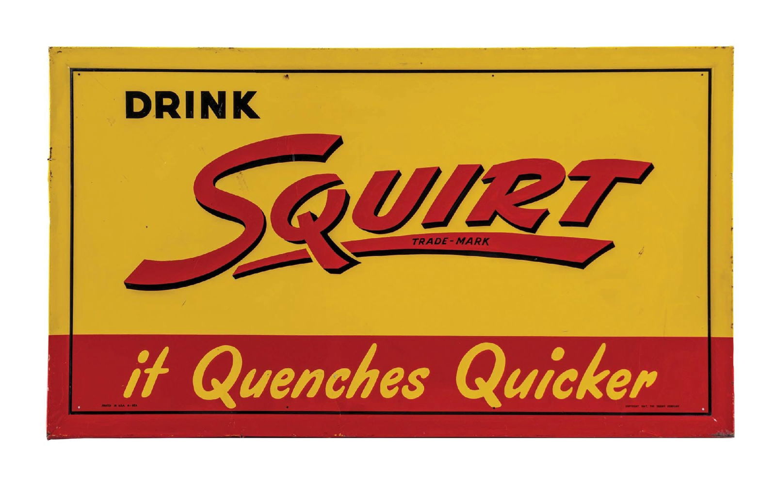 DRINK SQUIRT "IT QUENCHES