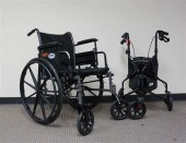 DRIVE FOLDING WHEEL CHAIR AND