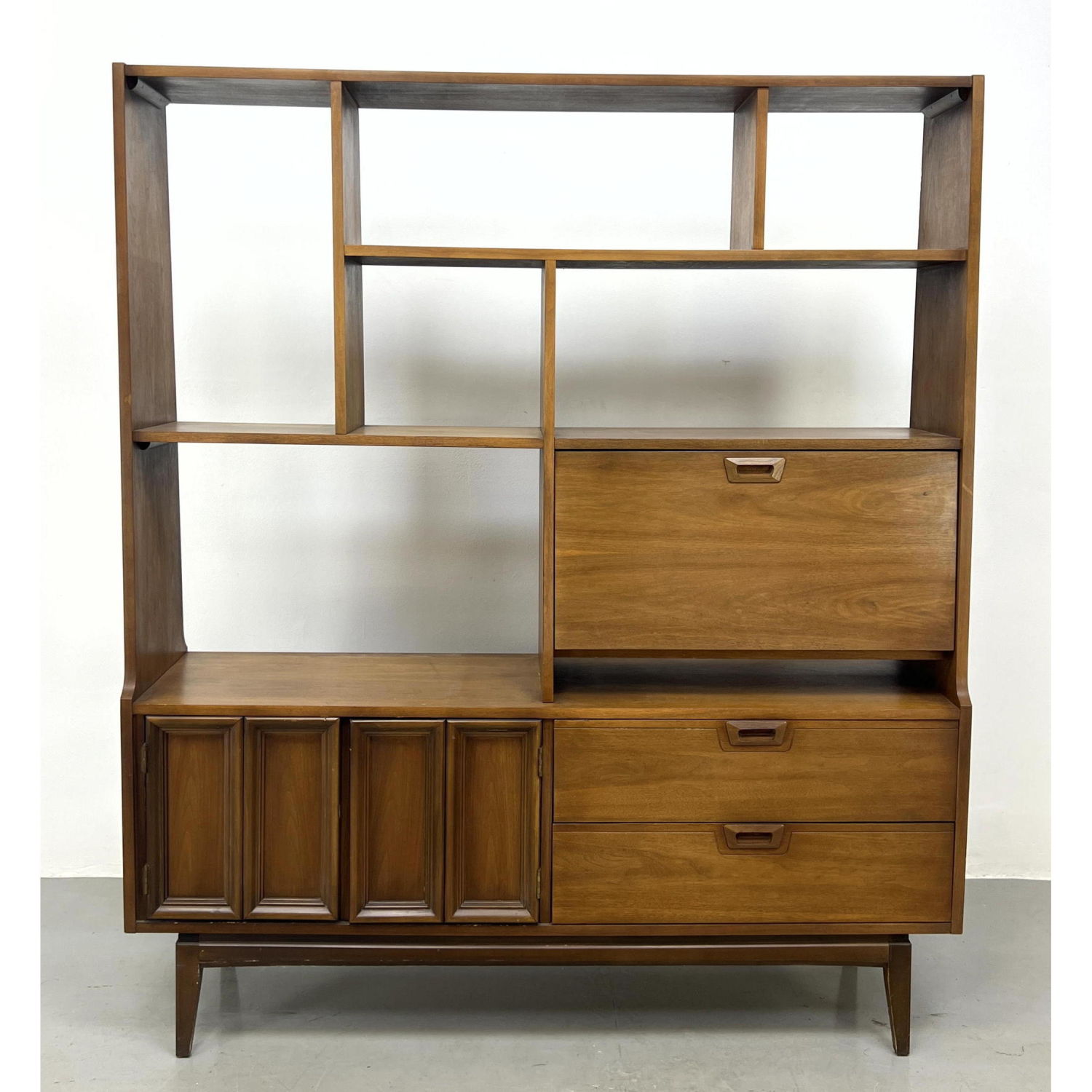 Drop Down Desk Book Shelf