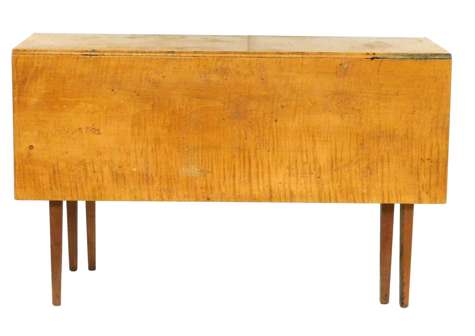 DROP LEAF DINING TABLE, AMERICAN,