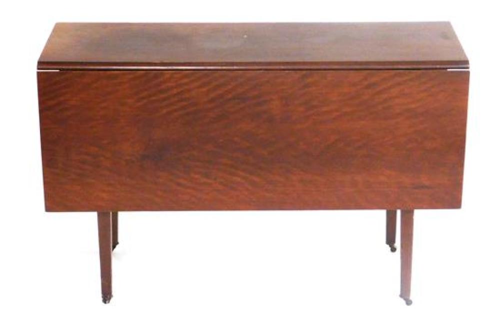 DROP LEAF DINING TABLE, EARLY