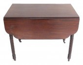 DROP LEAF TABLE, EARLY 19TH C.