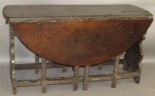 DROPLEAF TABLEca. 1700; in mah