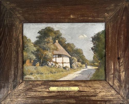 DROWN, O/C COTTAGE VIEW WITH