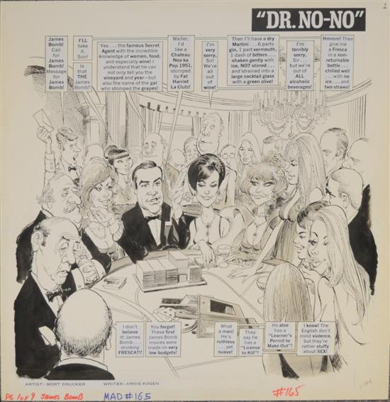 DRUCKER  Mort. MAD Magazine #165 