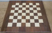 DRUEKE WALNUT AND BIRCH CHESSB