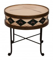 DRUM TABLE CONTEMPORARY HEIGHT