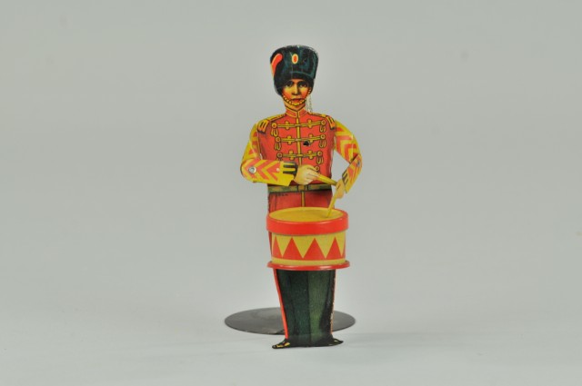DRUMMING SOLDIER Chein lithographed