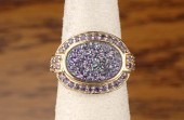DRUZY, AMETHYST, IOLITE AND YE