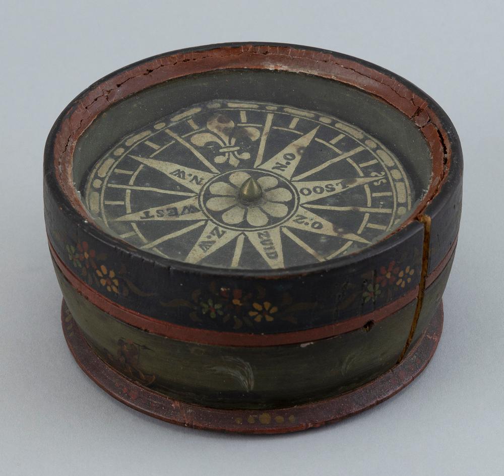 DRY CARD COMPASS WITH WHIMSICALLY