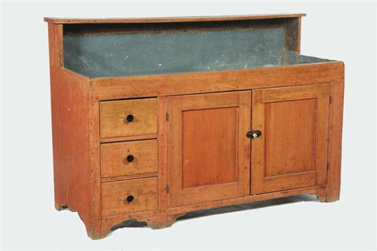 DRY SINK.  American  mid 19th