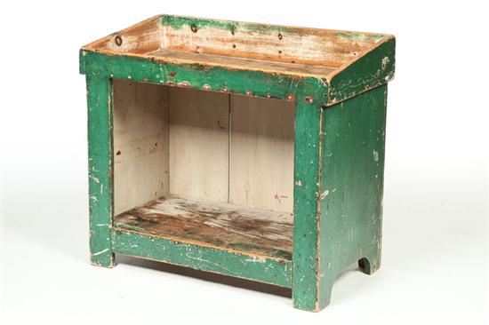 DRY SINK.  Midwestern  19th century