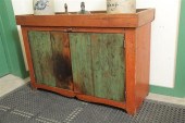 DRY SINK. Square nail construc
