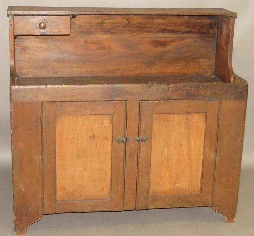 DRY SINK WITH TOPca. 1870; in