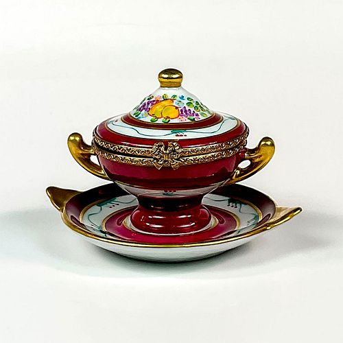 DUBARRY LIMOGES PORCELAIN CHARM