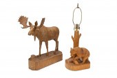 DUBE FAMILY CARVED BLACK BEAR