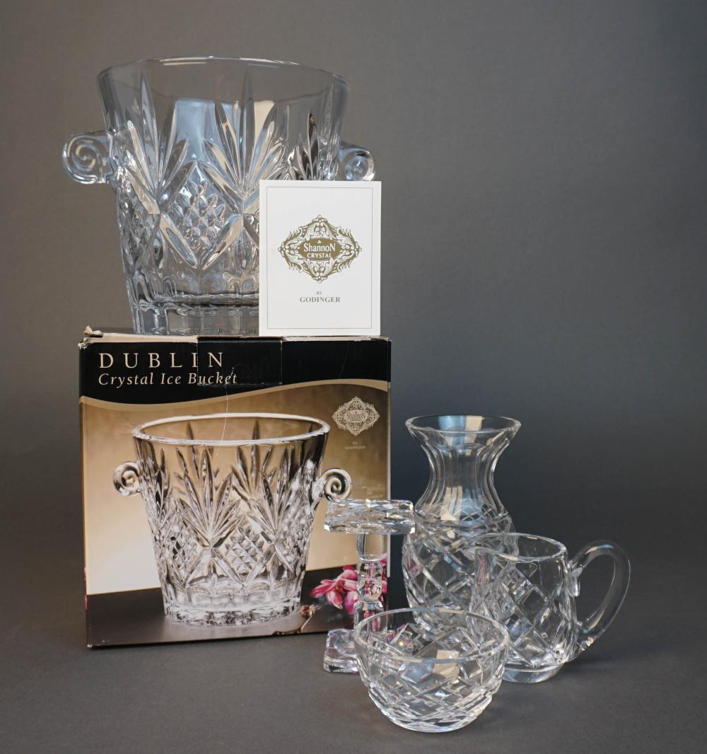 DUBLIN CRYSTAL ICE BUCKET AND